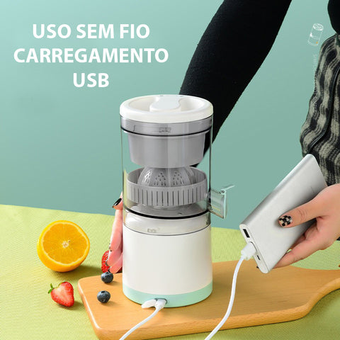 Espremedor De Frutas Elétrico e Portátil - Juicy Pro®